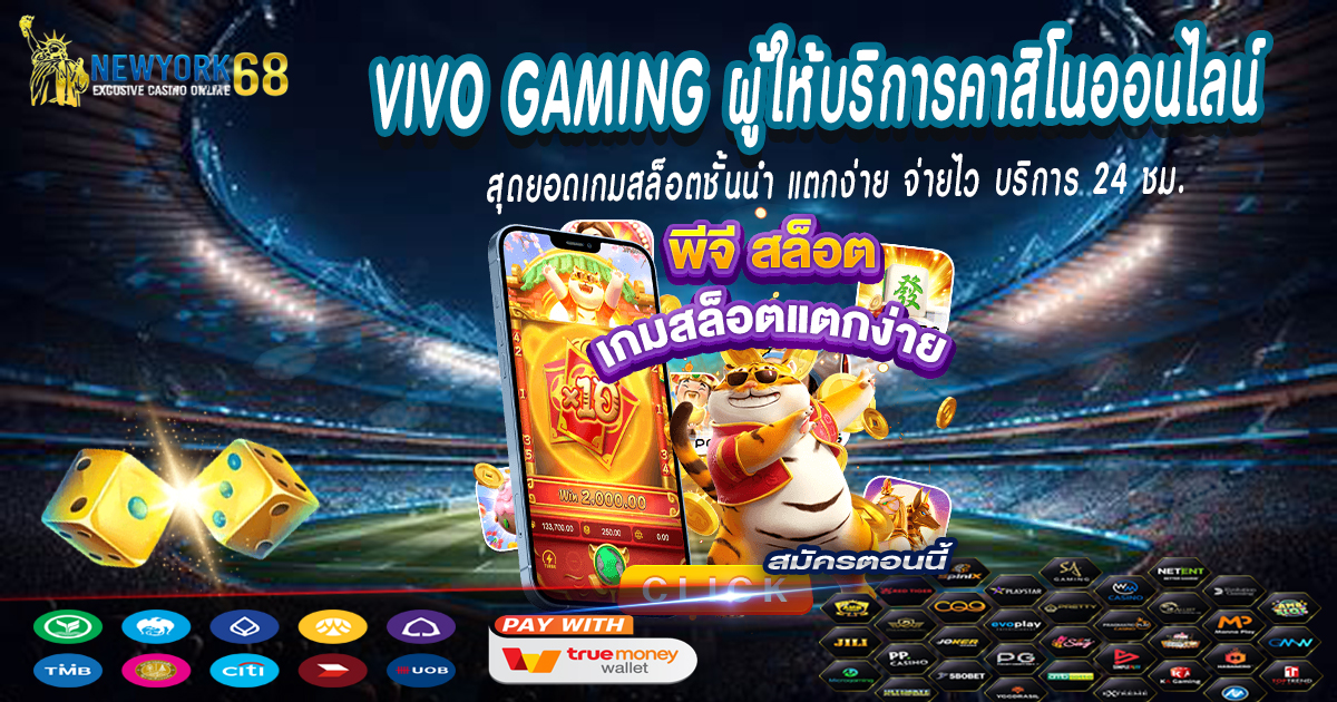 VIVO GAMING ผู้ให้บริการคาสิโนออนไลน์